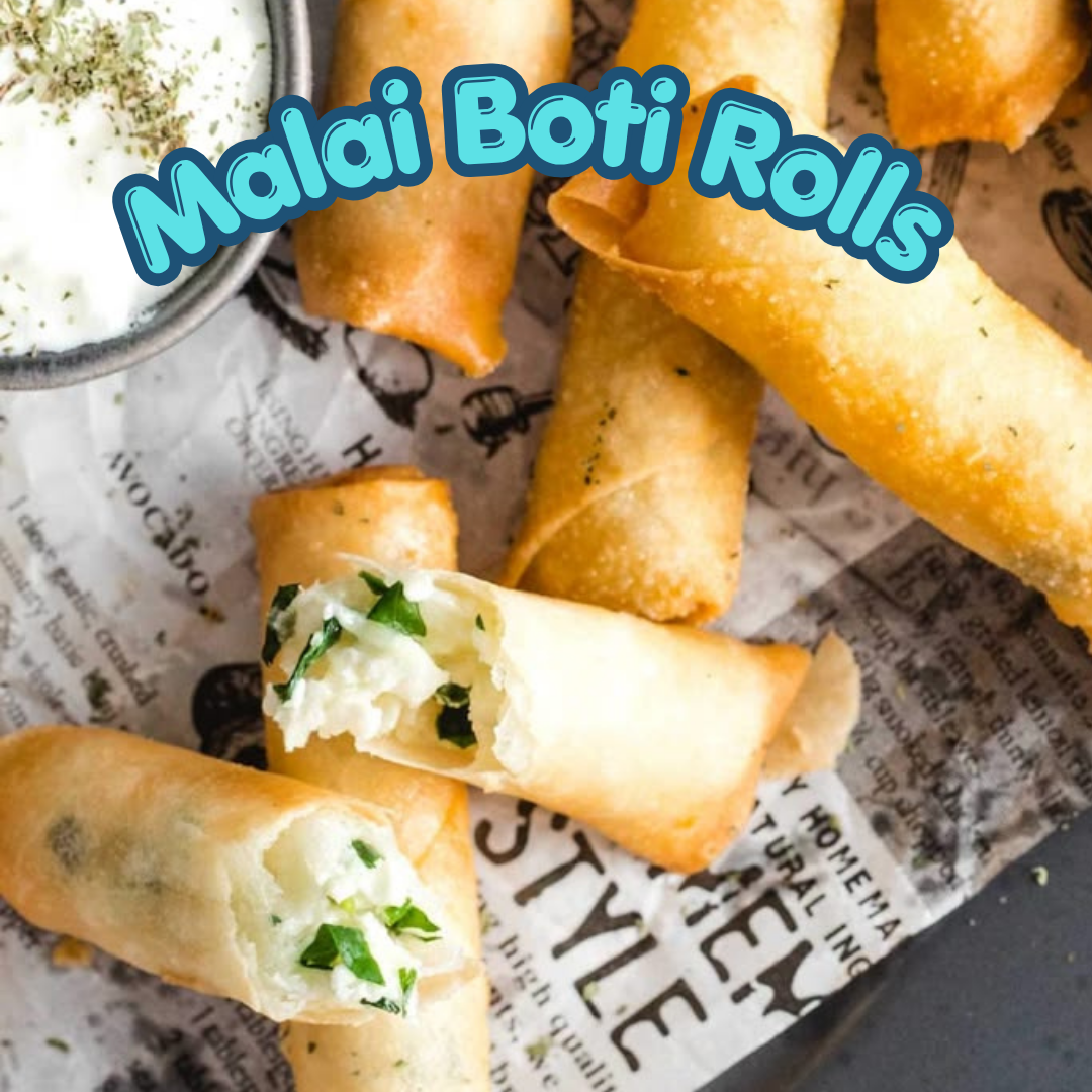 Malai Boti Rolls 12 Pcs