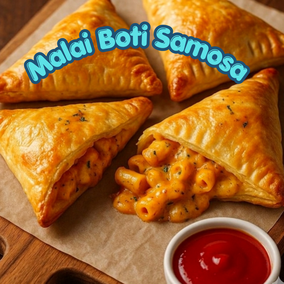 Malai Boti Samosa 12 Pcs