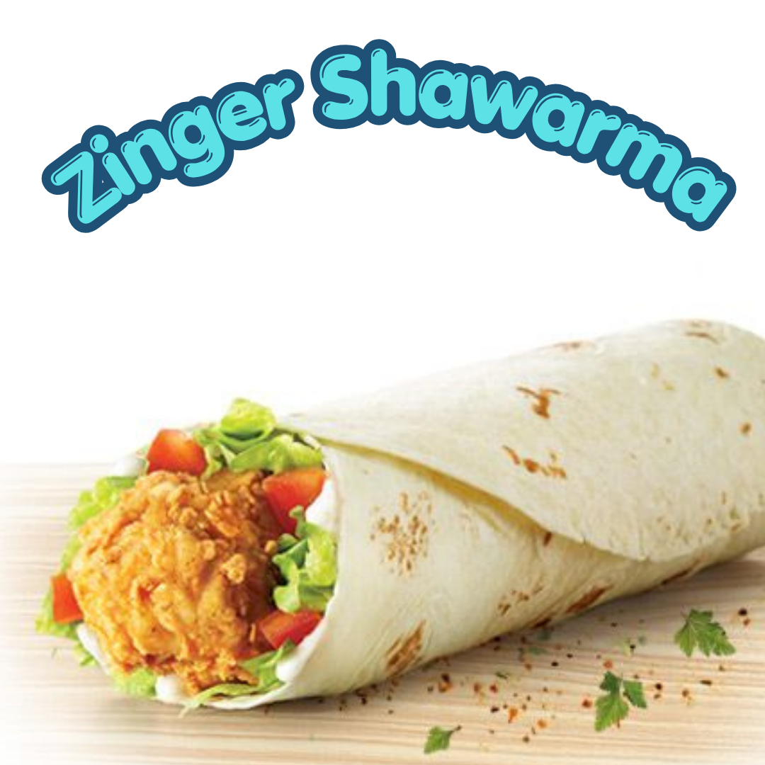 Zinger Shawarma 1 Pcs