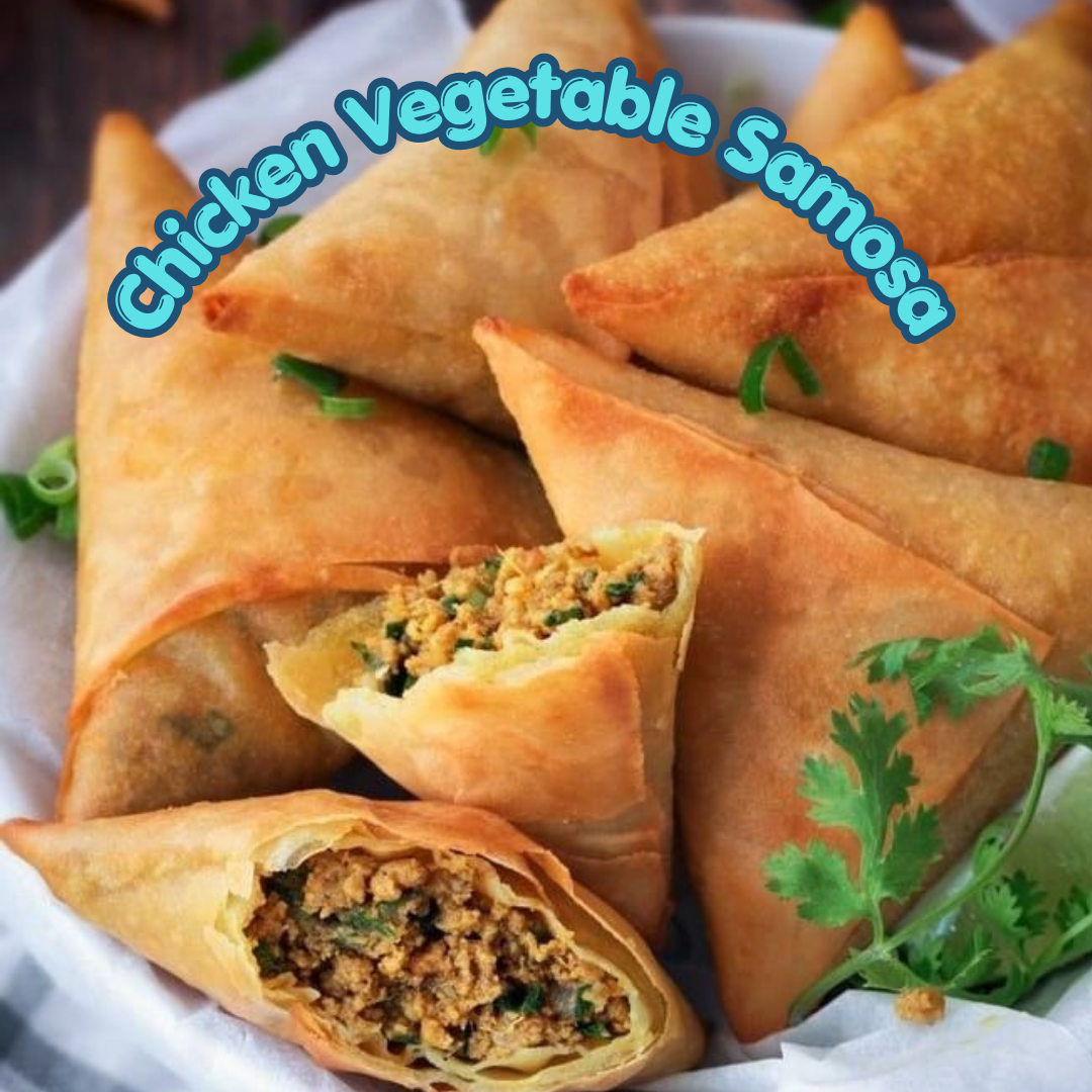 Chicken Vegetable Samosa 12 Pcs