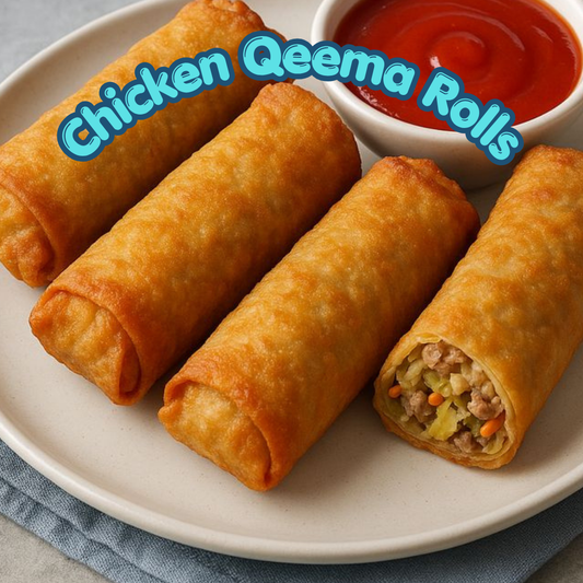 Chicken Qeema Rolls 12 Pcs
