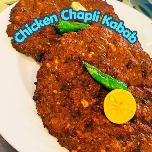 Chicken Chapli Kabab 12 Pcs