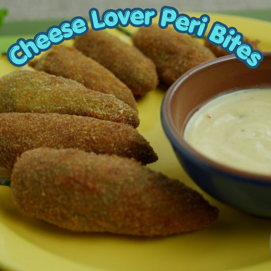 Cheese Lover Peri Bites 1 DOZEN