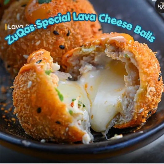 ZuQas Special Lava Cheese Balls 1 DOZEN