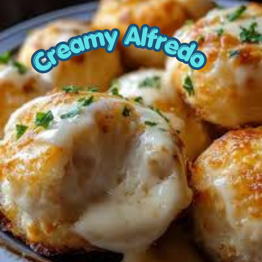 Creamy Alfredo Cheese Balls 1 DOZEN